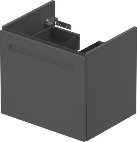 Duravit Waschtischunterschrank wandhängend „No.1“ 54 × 47,8 × 42,6 cm in Graphit Matt Duravit Waschtischunterschrank wandhängend „No.1“ 54 × 47,8 × 42,6 cm in Graphit Matt