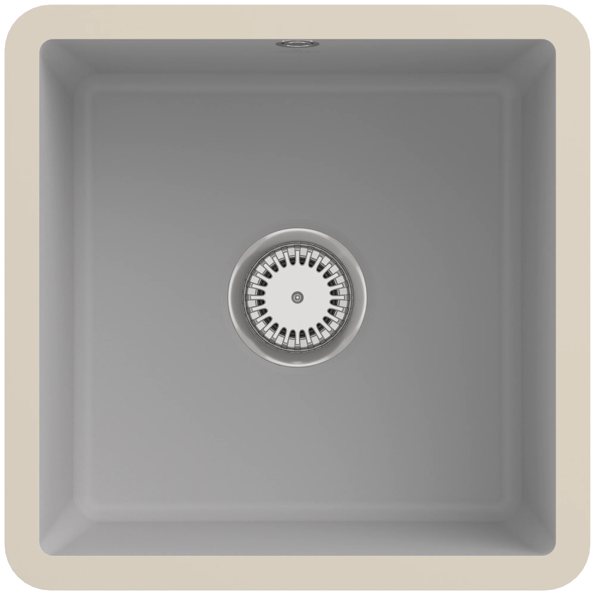 Villeroy & Boch Subway 50 SU Unterbauspüle, 440 x 440 mm, Steam CeramicPlus