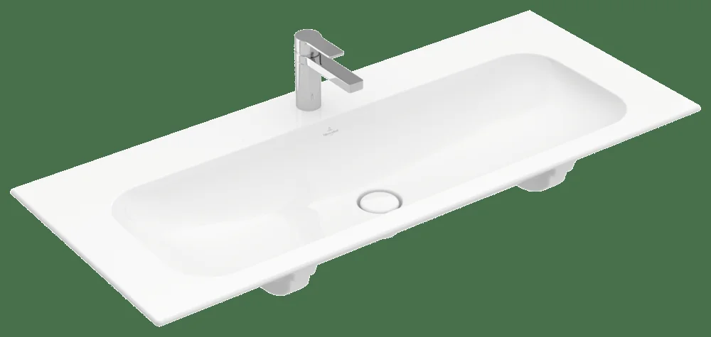 Villeroy & Boch Finion Schrankwaschtisch 1200x500mm, Rechteck, TitanCeram, Weiß Alpin CeramicPlus Villeroy & Boch Finion Schrankwaschtisch 1200x500mm, Rechteck, TitanCeram, Weiß Alpin CeramicPlus