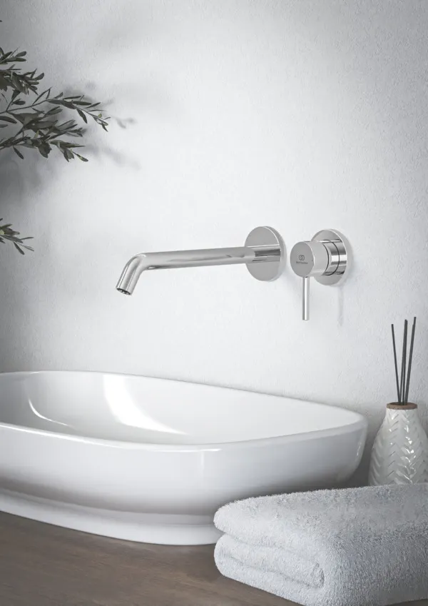 Ideal Standard Wand-Waschtischarmatur Ceraline Nuovo Ausladung 220mm Chrom Ideal Standard Wand-Waschtischarmatur Ceraline Nuovo Ausladung 220mm Chrom