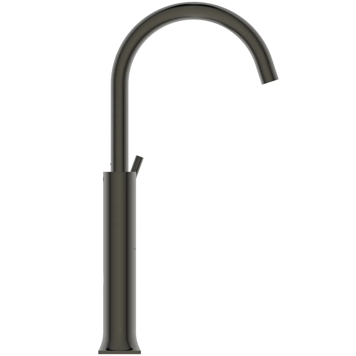 Waschtischarmatur Joy Neo ohne Ablaufgarnitur verlängerter Sockel Ausladung 169mm Hebelgriff Magnetic Grey