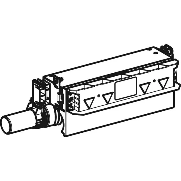 Geberit Vorwand-/Einbauelement für Bad-/Duscharmatur „GIS“ 188 × 605 × 204 mm