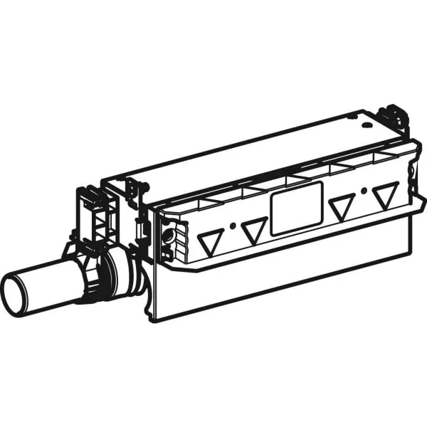 Geberit Vorwand-/Einbauelement für Bad-/Duscharmatur „GIS“ 188 × 605 × 204 mm Geberit Vorwand-/Einbauelement für Bad-/Duscharmatur „GIS“ 188 × 605 × 204 mm
