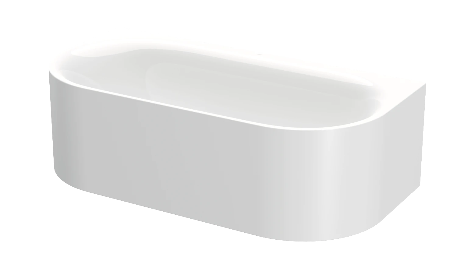 Bette oval Badewanne „BetteLux Oval I Silhouette“ 190 × 95 cm in Weiß