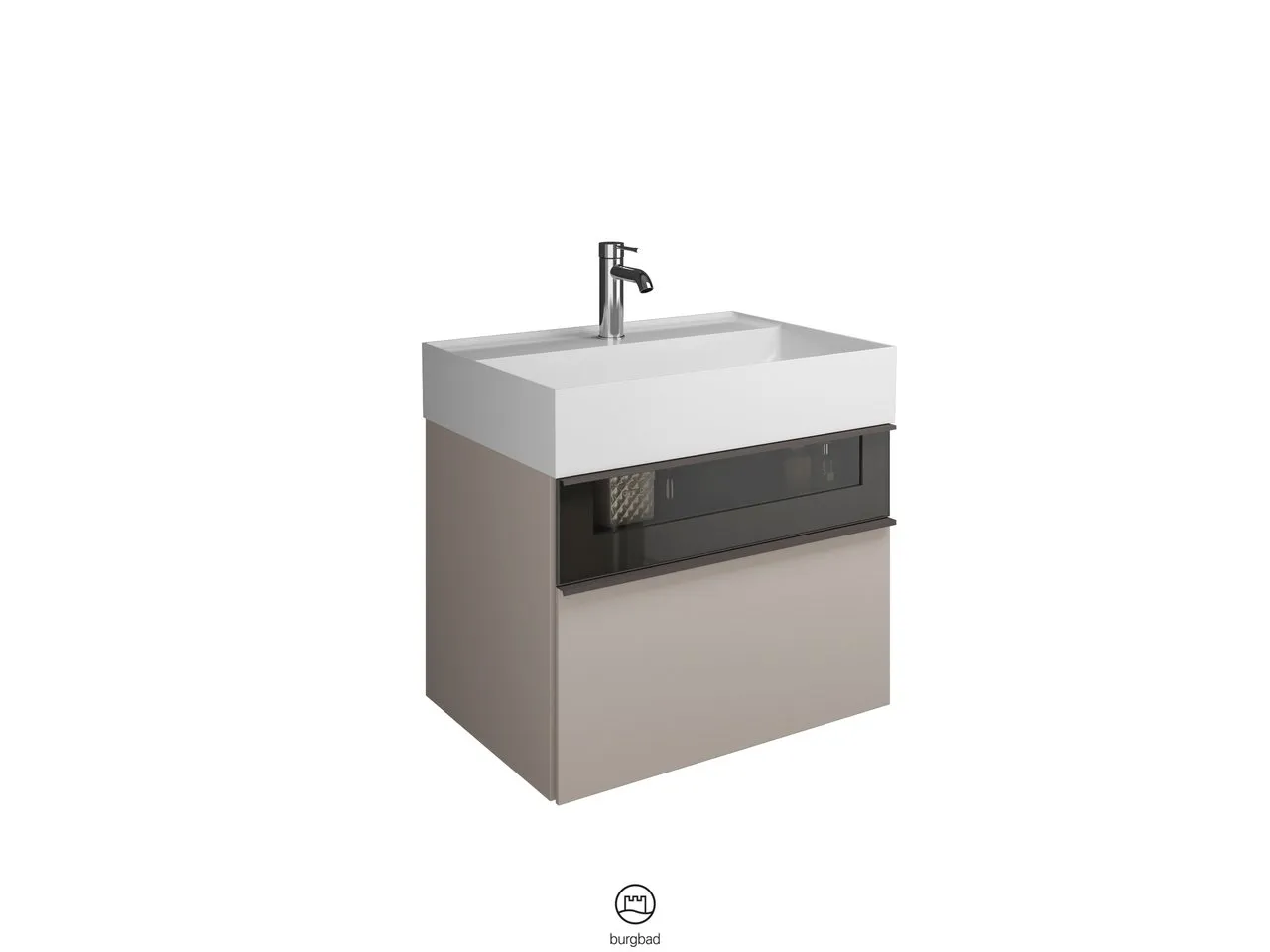 burgbad Badmöbelset „Yumo“ in Tectona Dekor Zimt burgbad Badmöbelset „Yumo“ in Tectona Dekor Zimt