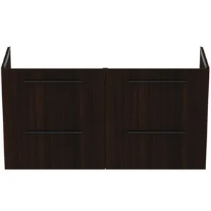 Ideal Standard i.life A Möbeldoppel-Waschtischunterschrank, 4 Auszüge, Coffee Oak, 1200x440x630 mm Ideal Standard i.life A Möbeldoppel-Waschtischunterschrank, 4 Auszüge, Coffee Oak, 1200x440x630 mm