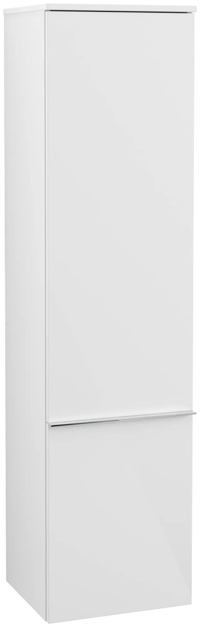 Villeroy & Boch Hochschrank „Venticello“ 40,4 × 154,6 × 37,2 × 37,2 cm Glossy White, Anschlag links Villeroy & Boch Hochschrank „Venticello“ 40,4 × 154,6 × 37,2 × 37,2 cm Glossy White, Anschlag links