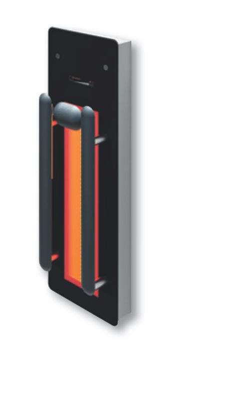 repaBAD Infrarotpaneel „Malaga“ 37 × 110 cm in Dark Black repaBAD Infrarotpaneel „Malaga“ 37 × 110 cm in Dark Black