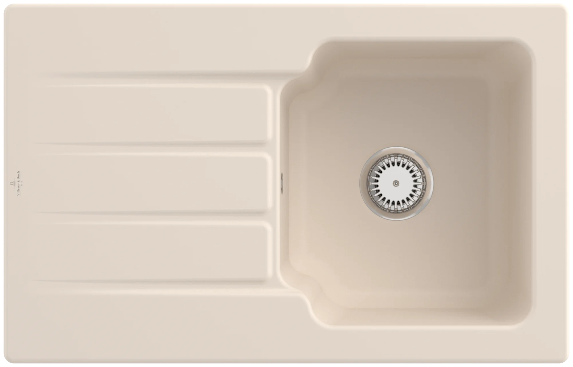 Villeroy & Boch Architectura 45 Einbauspüle 800x510mm Ivory CeramicPlus