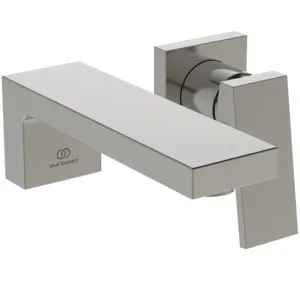 Wand-Waschischarmatur Extra Ausladung 160mm Brushed Gold Wand-Waschischarmatur Extra Ausladung 160mm Brushed Gold