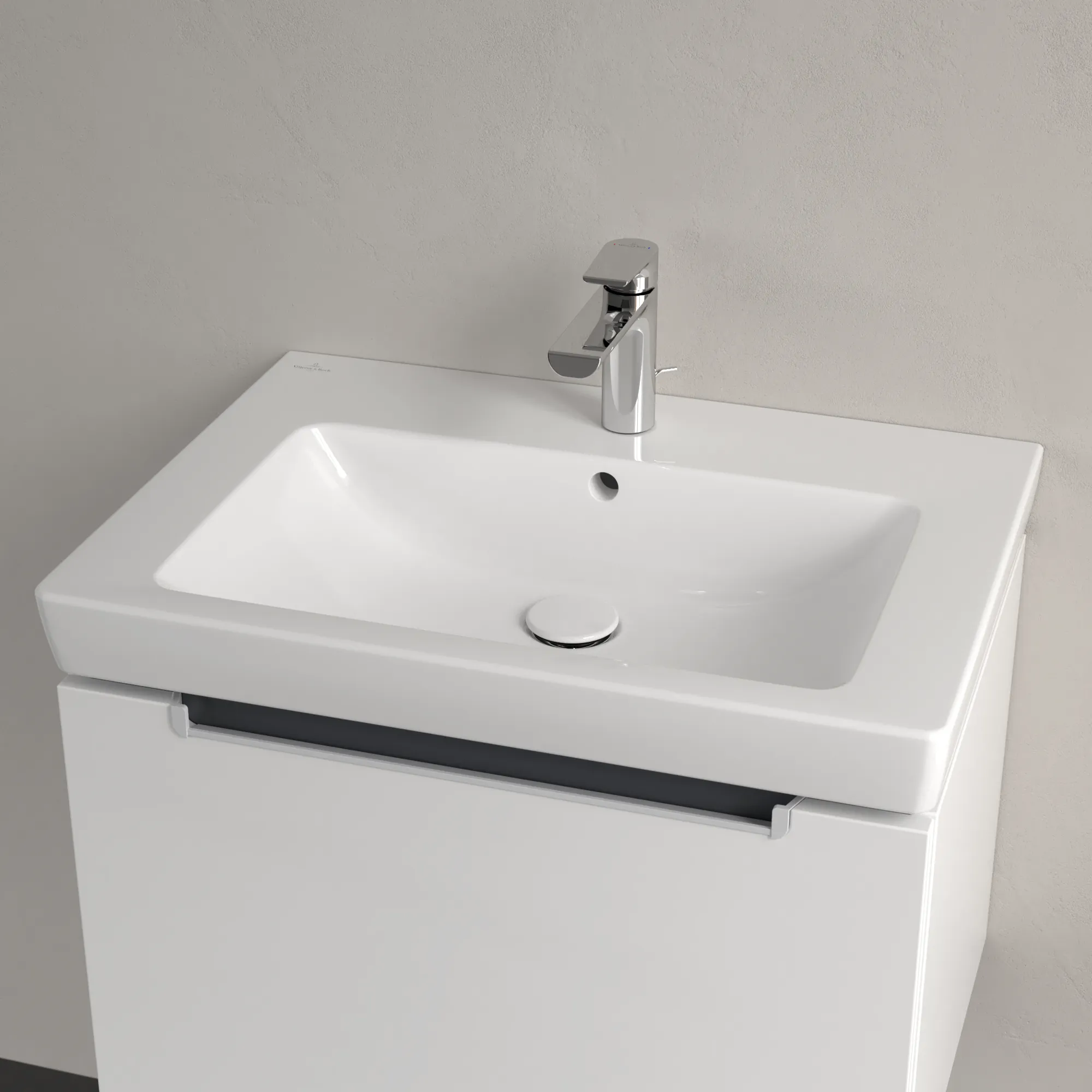 Villeroy & Boch Subway 2.0 Waschbecken, 650x470x180mm, weiß Alpin CeramicPlus, glänzend, mit Überlauf Villeroy & Boch Subway 2.0 Waschbecken, 650x470x180mm, weiß Alpin CeramicPlus, glänzend, mit Überlauf