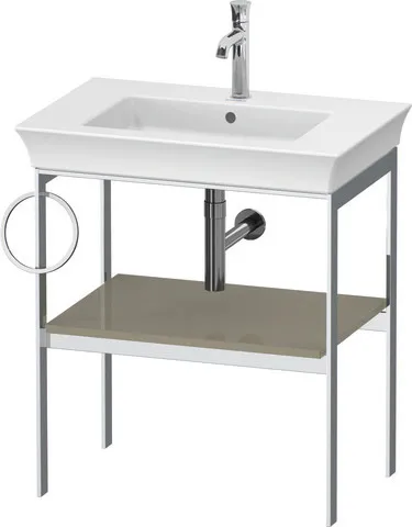 Duravit Konsole „White Tulip“ in Steingrau Hochglanz