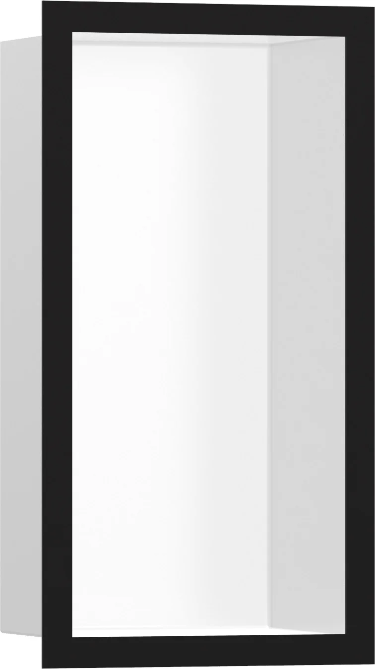 Hansgrohe XtraStoris Individual Wandnische Mattweiß mit Designrahmen 300x150x100 mm