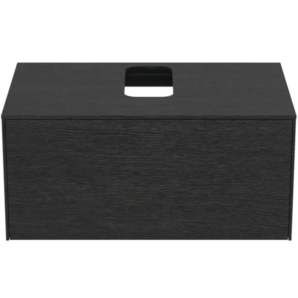 Ideal Standard Waschtischunterschrank „Conca“ 80,2 × 37 × 50,5 cm Eiche geflammt Furnier Ideal Standard Waschtischunterschrank „Conca“ 80,2 × 37 × 50,5 cm Eiche geflammt Furnier