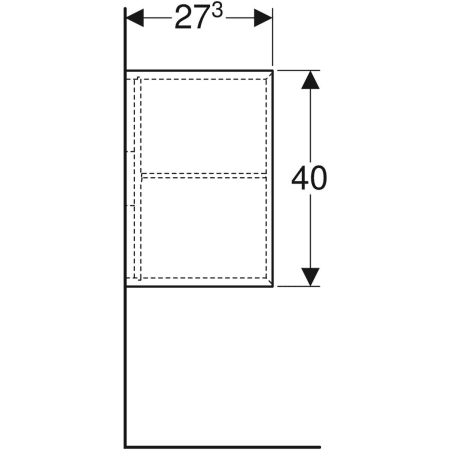 iCon Seitenelement: 37x40x27.3cm, weiß, lackiert hochglänzend iCon Seitenelement: 37x40x27.3cm, weiß, lackiert hochglänzend