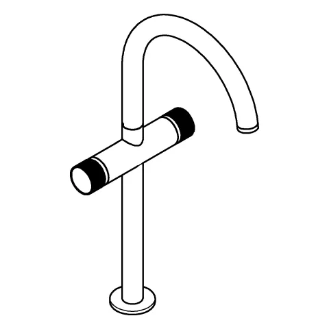 Grohe Atrio Private Collection Waschtisch-Einlochbatterie, ½ XL-Size chrom Grohe Atrio Private Collection Waschtisch-Einlochbatterie, ½ XL-Size chrom