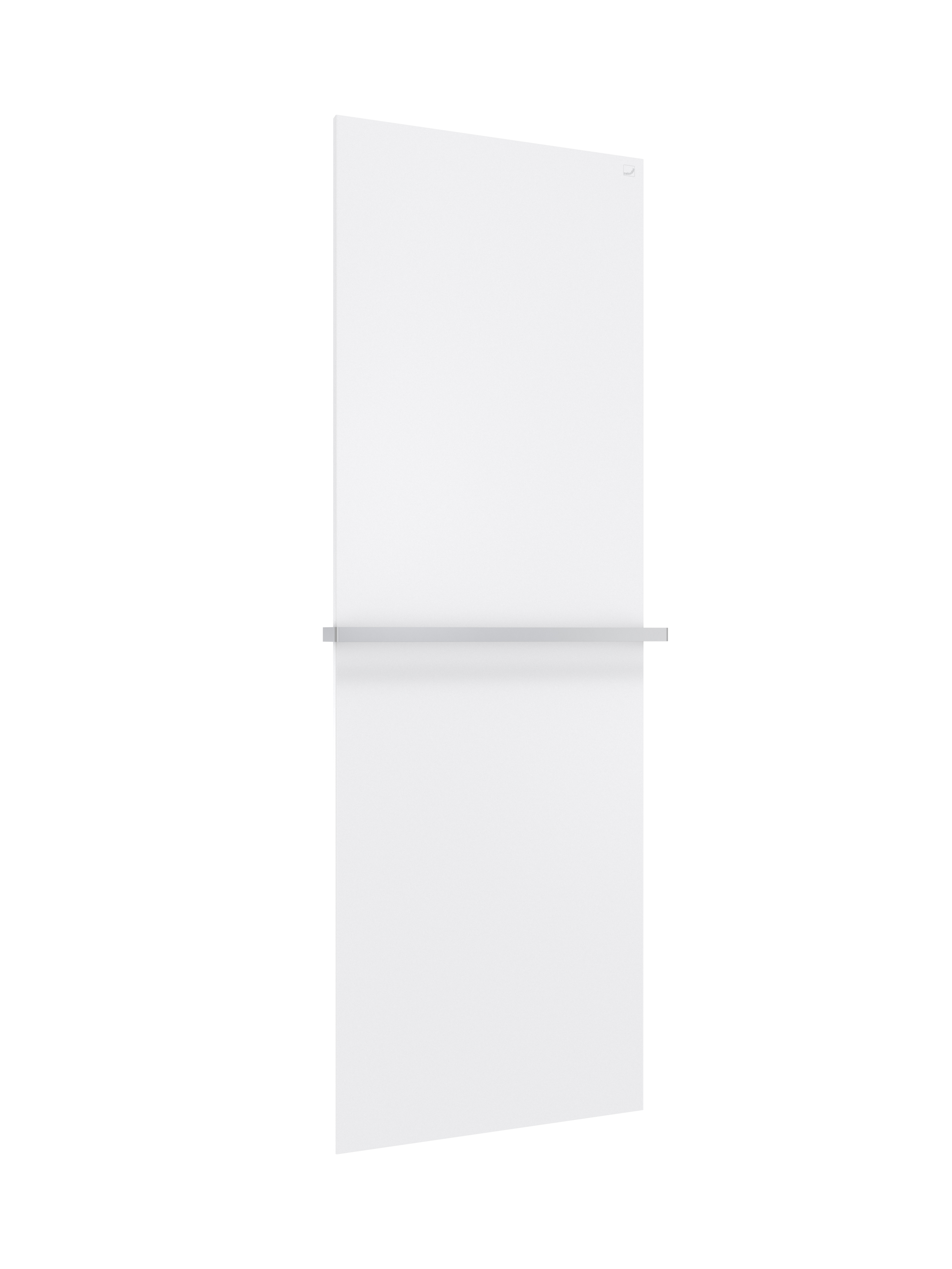 Zehnder Design-Elektroheizkörper „Fina Lean Bar“ 60 × 180 cm in Verkehrsweiß (RAL 9016, glänzend)