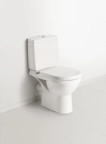 Tiefspül-WC Compact spülrandlos für Kombination O.novo 5689R0, 360 x 605 x 400 mm, Oval, bodenstehend, Abgang waagerecht, Weiß Alpin Tiefspül-WC Compact spülrandlos für Kombination O.novo 5689R0, 360 x 605 x 400 mm, Oval, bodenstehend, Abgang waagerecht, Weiß Alpin