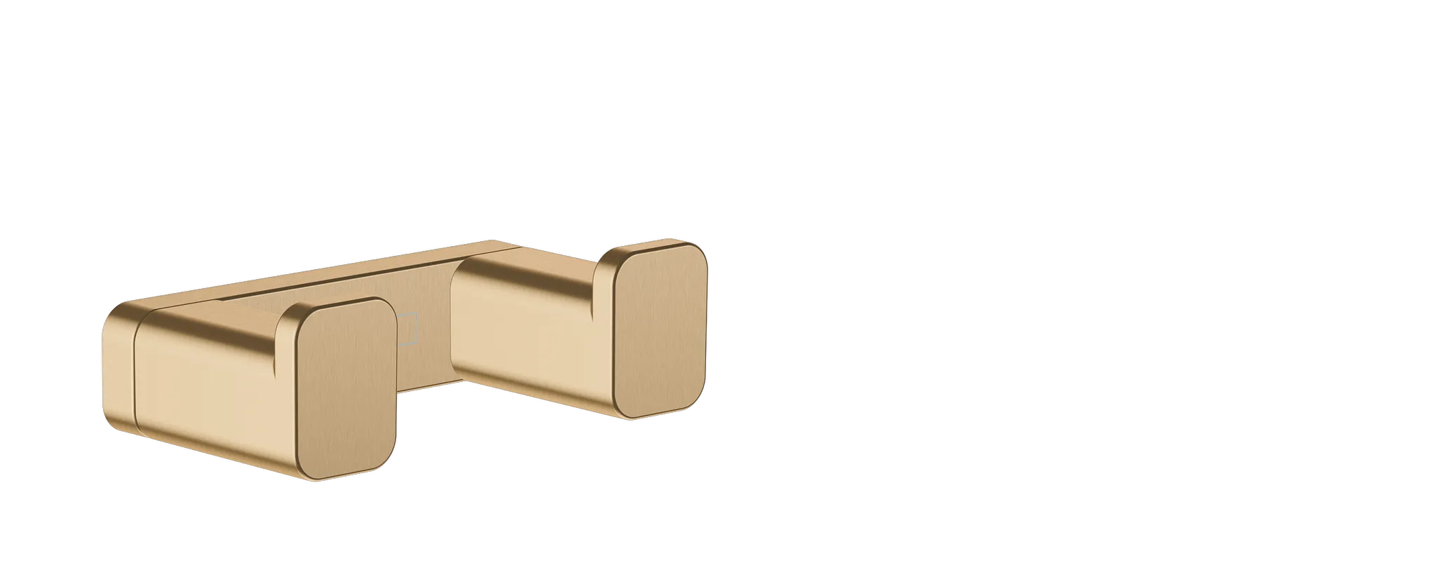 Hansgrohe AddStoris Q Doppelhaken Brushed Bronze Wandmontage Metall verdeckte Befestigung Bohrabstand 50 mm Durchmesser Bohrloch 6 mm Hansgrohe AddStoris Q Doppelhaken Brushed Bronze Wandmontage Metall verdeckte Befestigung Bohrabstand 50 mm Durchmesser Bohrloch 6 mm