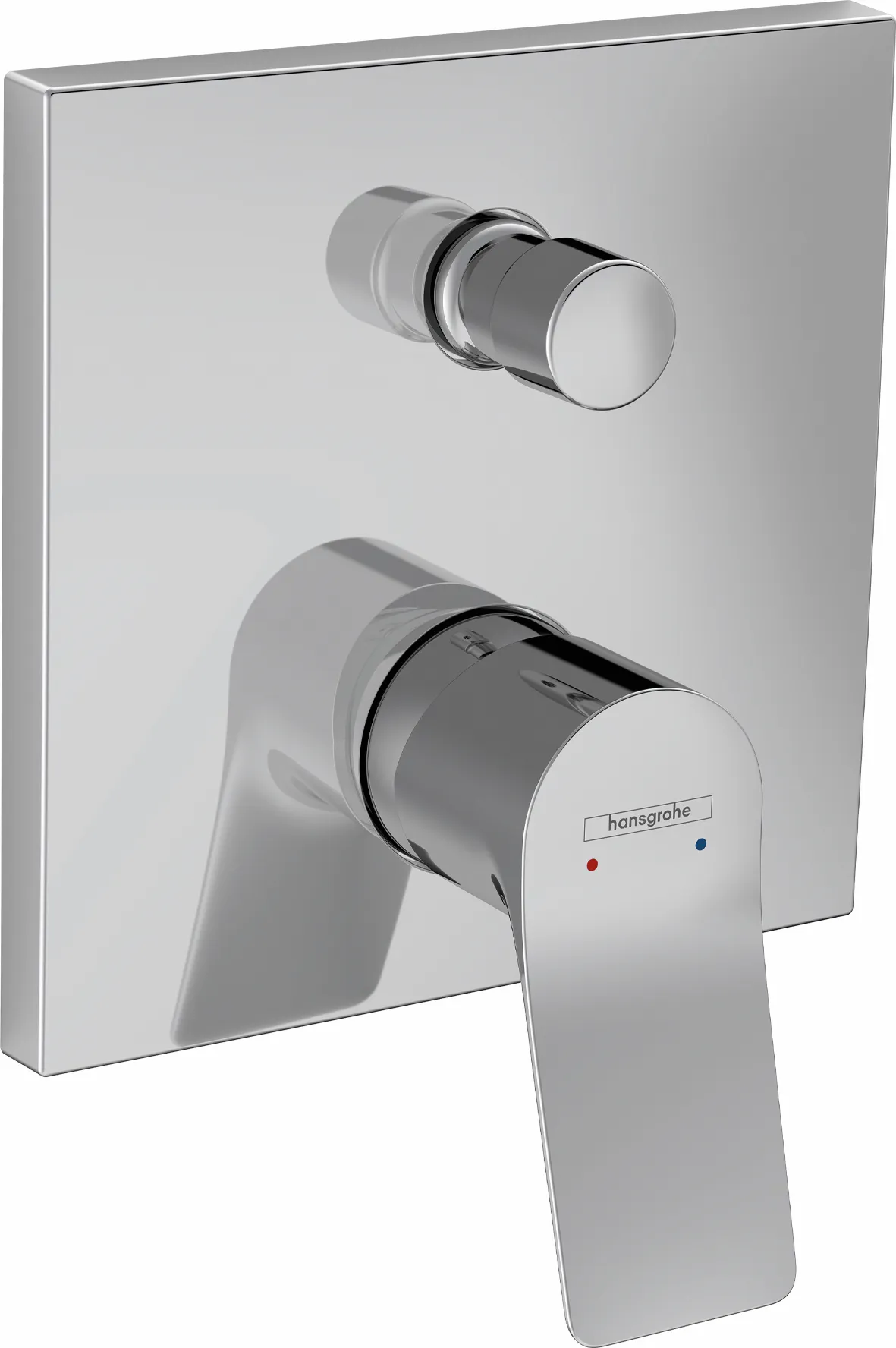 Wannenmischer Unterputz Vivenis F-Set mit Sicherungskombination chrom
