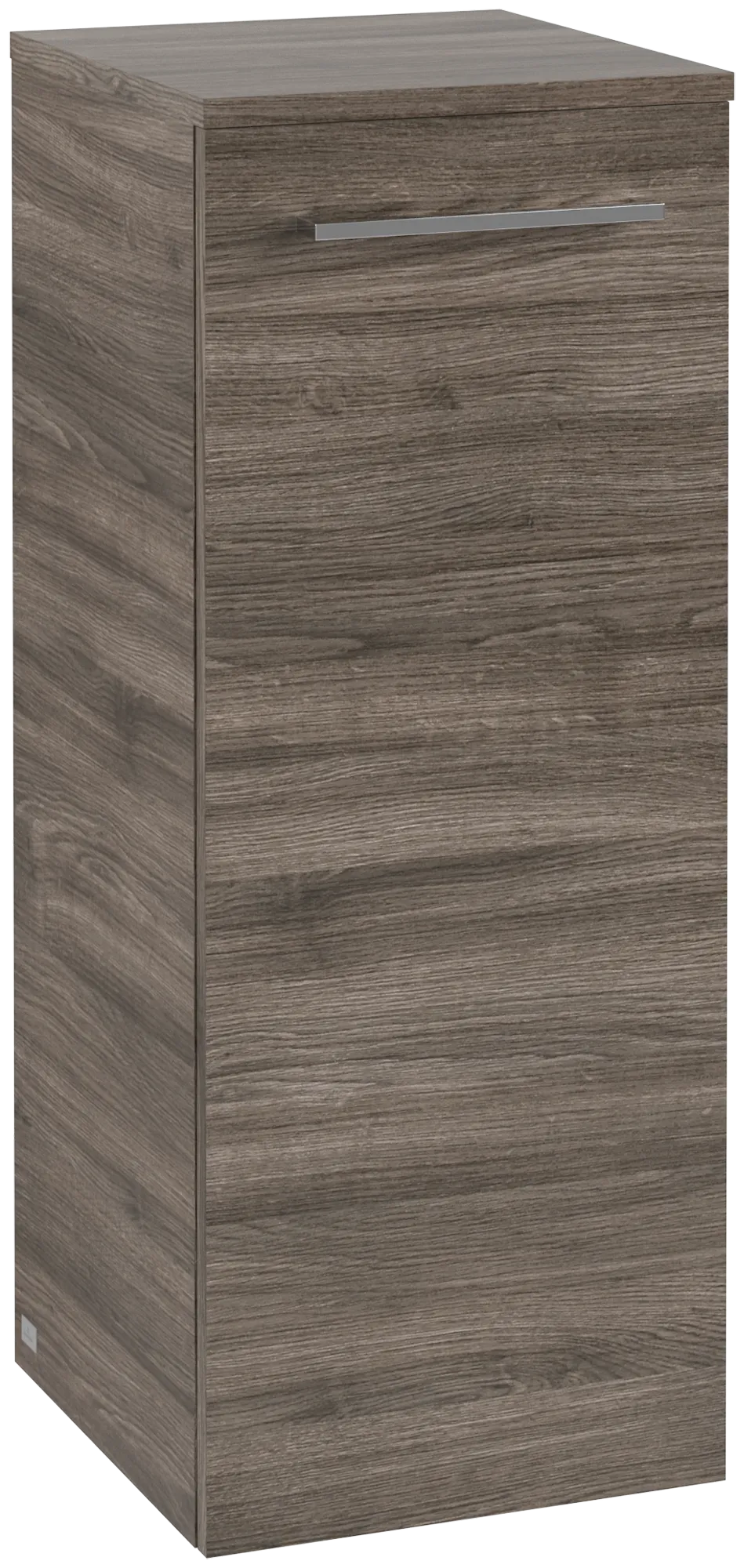 Villeroy & Boch Seitenschrank „Avento“ 35 × 89 × 37,3 × 37,3 cm Stone Oak, Anschlag rechts, Soft Closing, 1 Tür