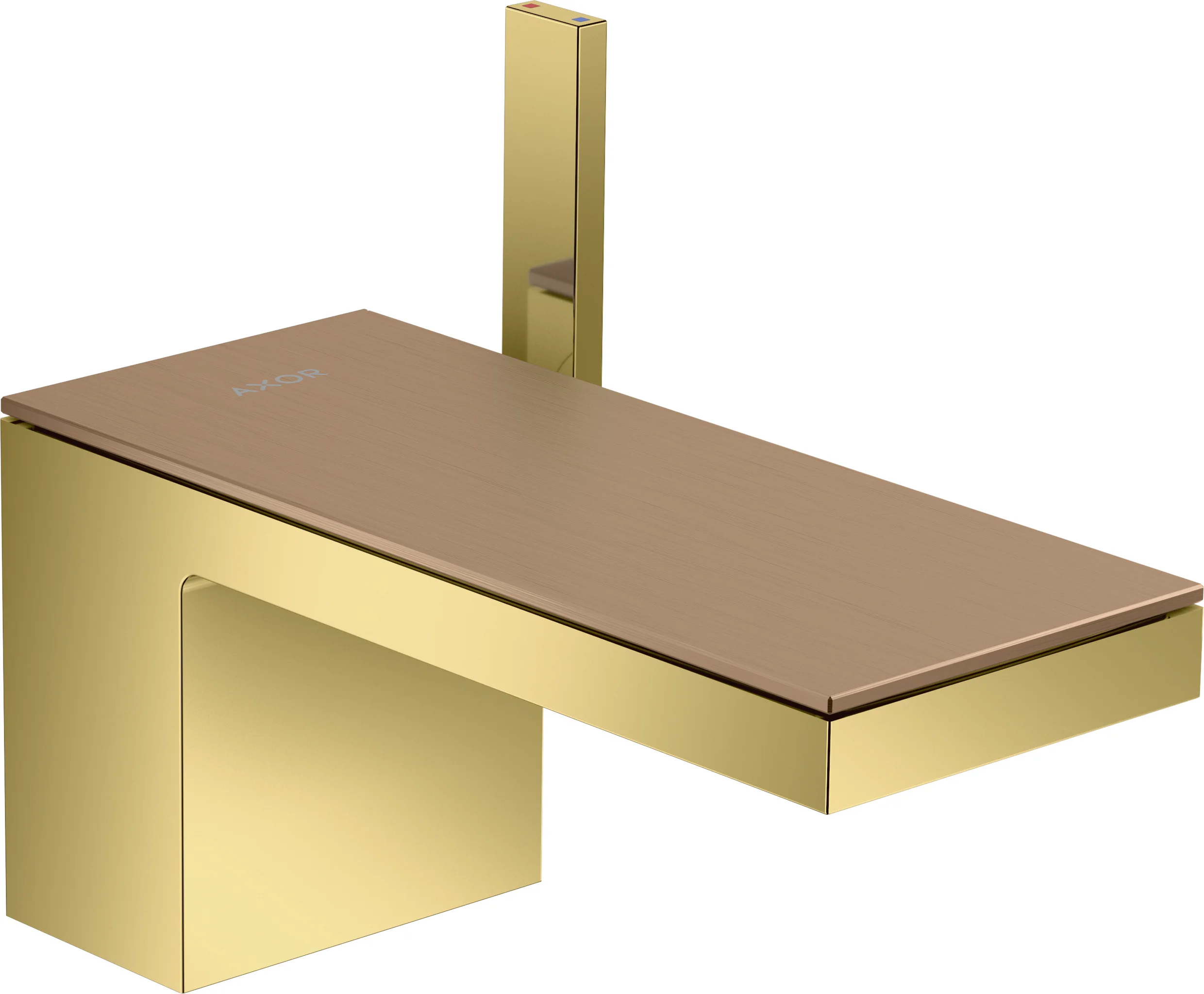 Hansgrohe AXOR MyEdition Platte 200 mm Metall Brushed Red Gold abnehmbar Hansgrohe AXOR MyEdition Platte 200 mm Metall Brushed Red Gold abnehmbar