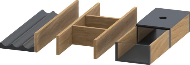 Duravit Einrichtungssystem Set 32,5 cm in / / Farbe: Eiche Natur Duravit Einrichtungssystem Set 32,5 cm in / / Farbe: Eiche Natur