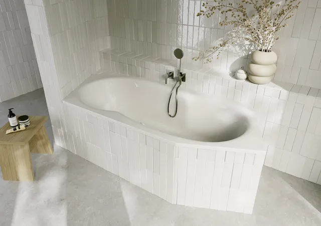 Bette Badewanne BW Sonstige Sechseck Starwhite 2060x900x450 mm Einbau 2-Sitzer