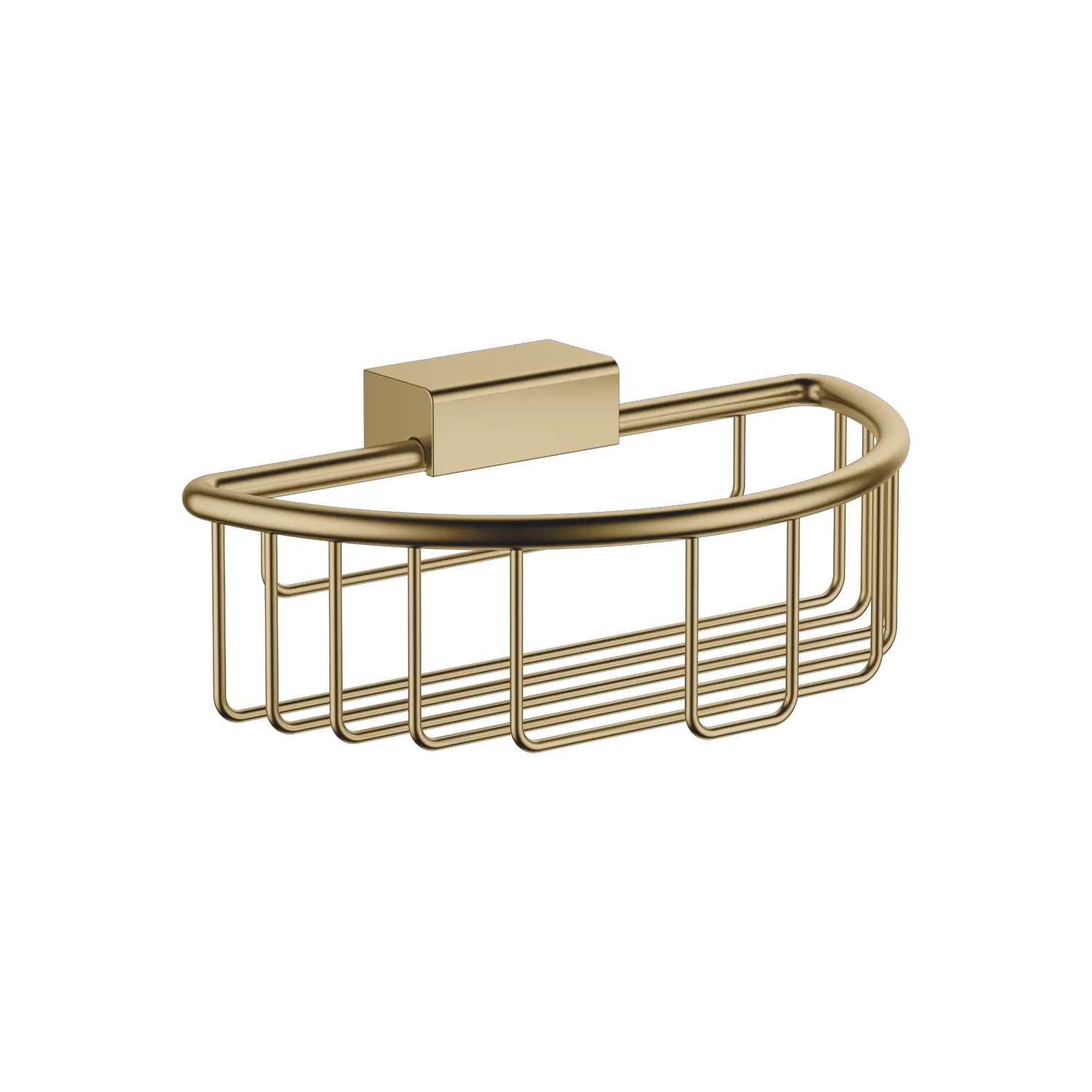 Dornbracht Duschkorb für Wandmontage Dark Brass gebürstet, Breite 200 mm, Höhe 70 mm, Ausladung 115 mm