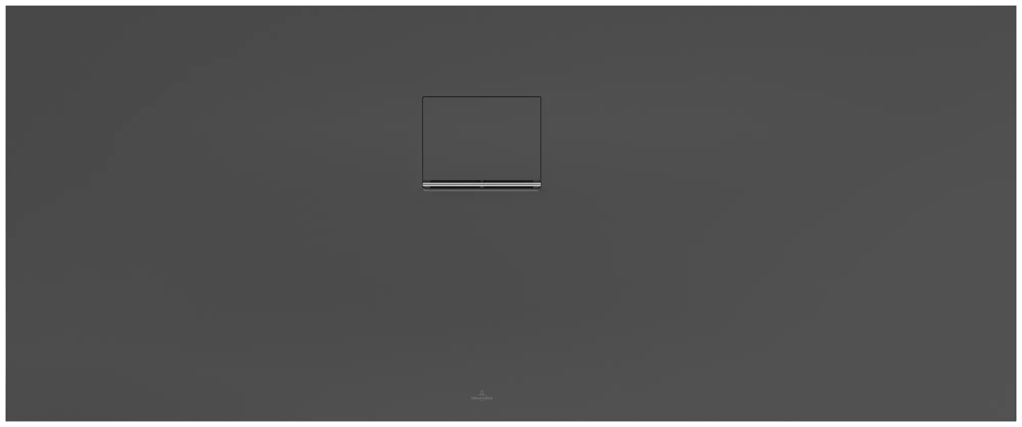 Villeroy & Boch Squaro Infinity Duschwanne, 1700x700x40mm, Quaryl, links gegen Wand