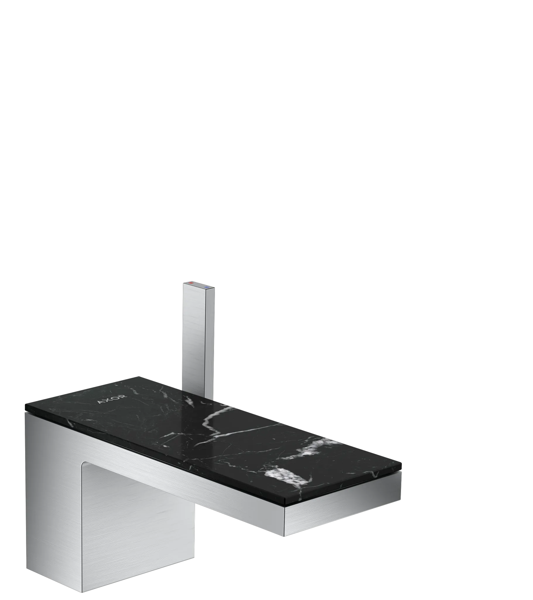 Hansgrohe AXOR MyEdition Mischer Platte 200 Marmor Nero Marquina Hansgrohe AXOR MyEdition Mischer Platte 200 Marmor Nero Marquina