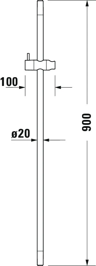 Brausestange Brausen und Zubehör Brausestange „ZubehörArmaturen“ in Bronze (gebürstet) Brausestange Brausen und Zubehör Brausestange „ZubehörArmaturen“ in Bronze (gebürstet)