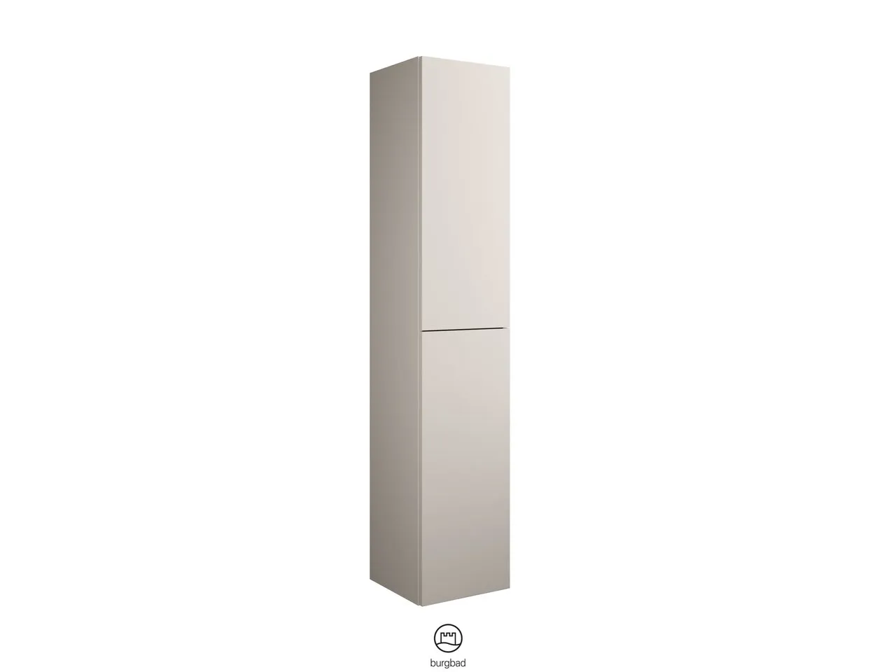 Hochschrank, 2 Türen mit Tip-On-Technik;2 Innenschubladen;4 Einlegeböden;1 fester Boden, Tiefe: 350 mm, Breite: 350 mm, Höhe: 1760 mm