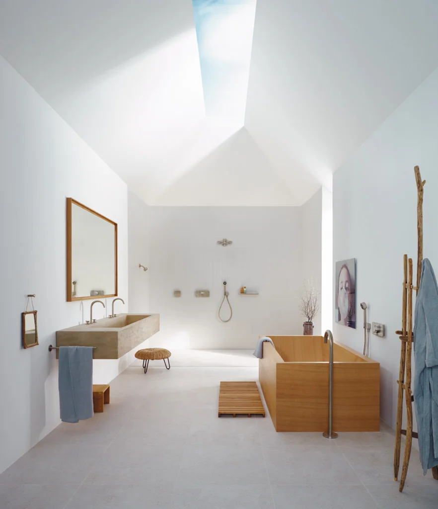 Hansgrohe AXOR Citterio E Bidetmischer Einhebel chrom Ausladung 114 mm Auslaufhöhe 105 mm Normalstrahl max. Durchfluss 7,2 l/min Keramikmischsystem Zugstangen-Ablaufgarnitur G 1/4 Anschluss G 3/8