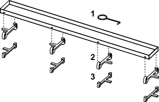 TECEdrainline Fliesenmulde "plate" 800 mm Edelstahl, gerade