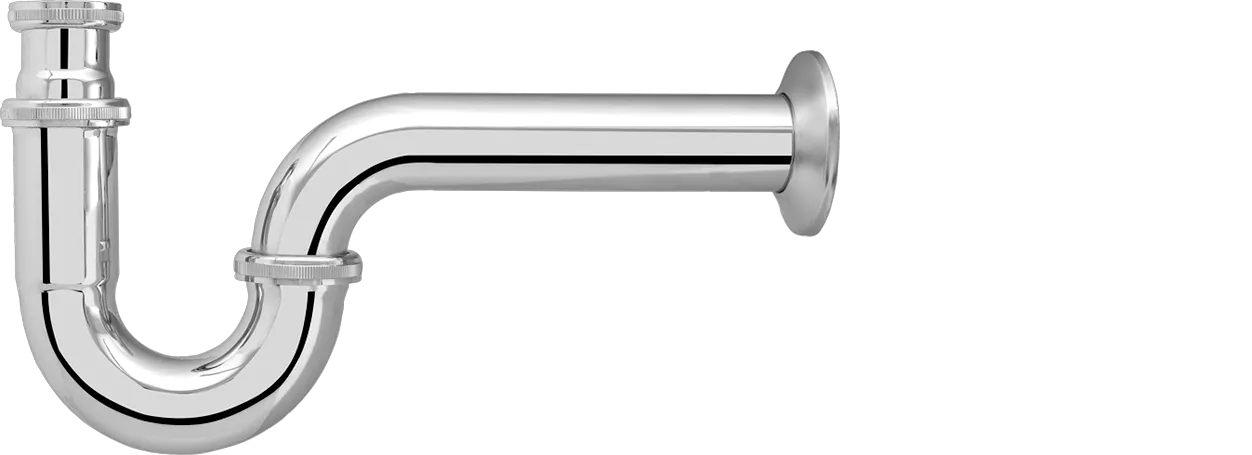 Röhrengeruchverschluss 1 1/4″ x 40 mm MS vc, geprüft nach DIN 19545 + EN 274