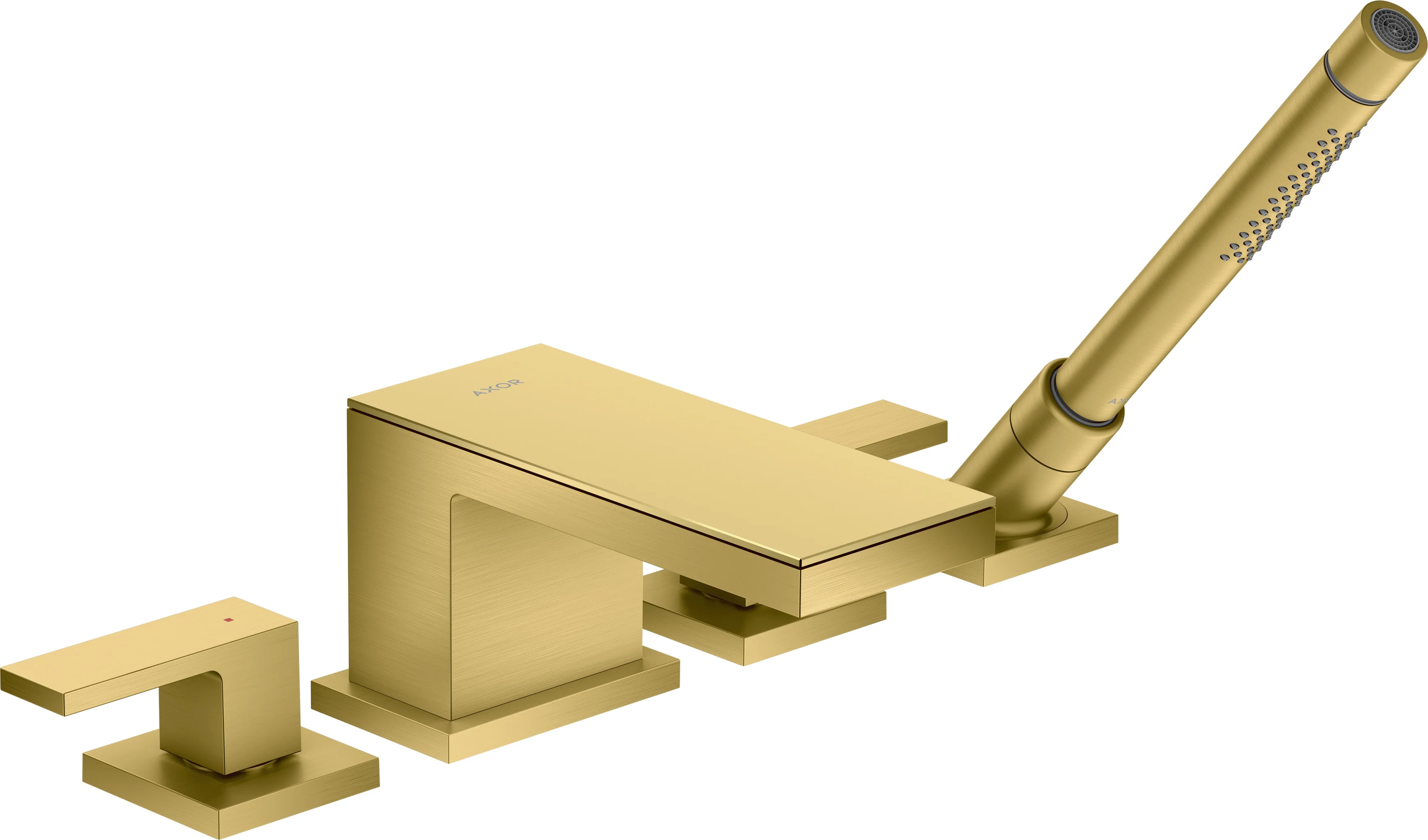 Hansgrohe AXOR MyEdition Platte 200 mm Metall Polished Gold Optic abnehmbar