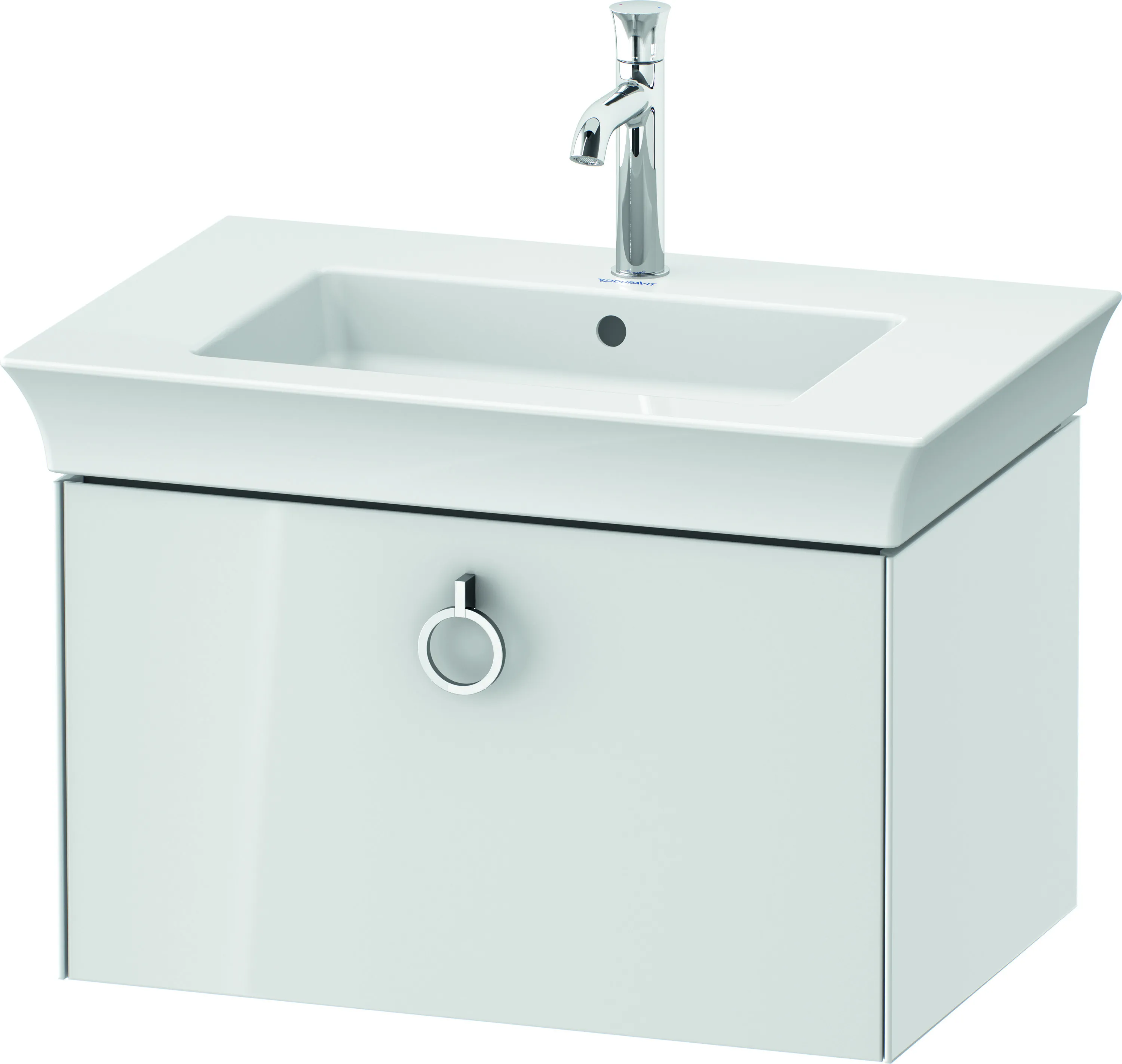 Duravit Waschtischunterschrank „White Tulip“, mit Beleuchtung