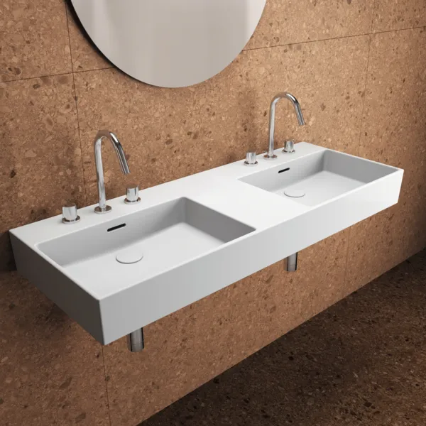 Ideal Standard Joy Arm 3-Loch Waschtischarmatur BC783AA, Chrom Ideal Standard Joy Arm 3-Loch Waschtischarmatur BC783AA, Chrom