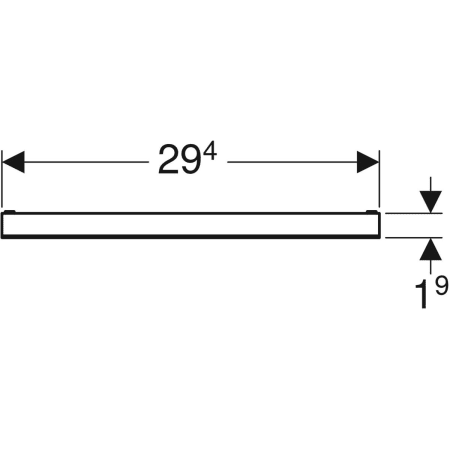 Fertigbauset für Wandablauf, befliesbar, rahmenlos Fertigbauset für Wandablauf, befliesbar, rahmenlos