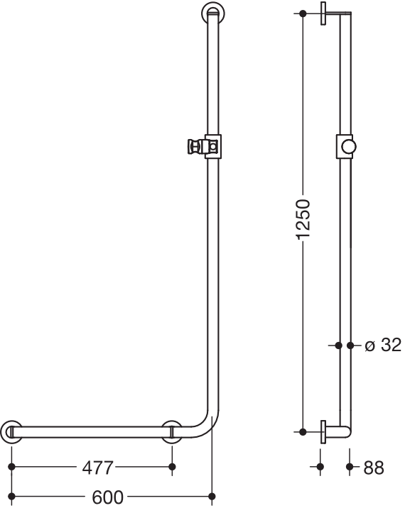 HEWI Haltegriff „System 900“