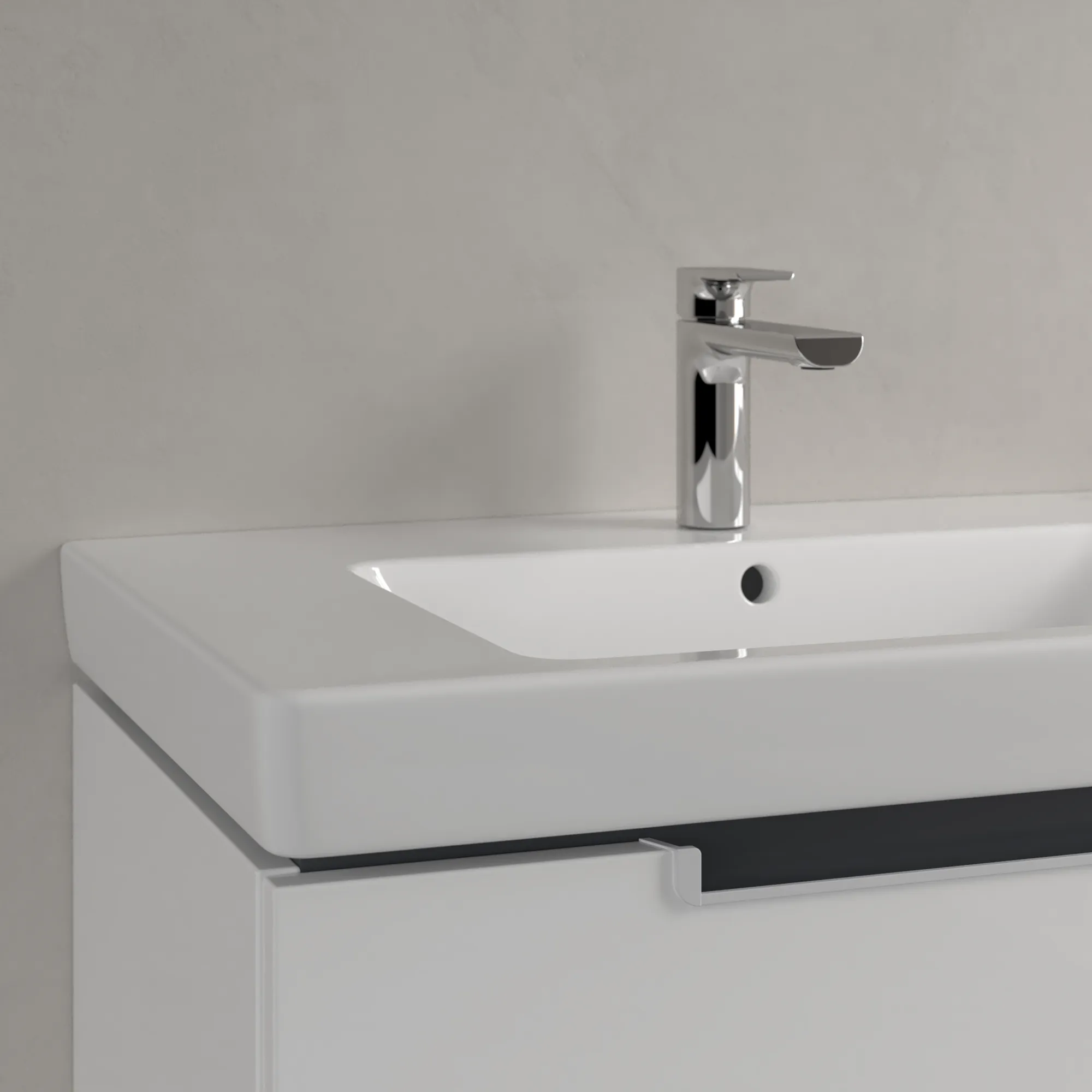 Villeroy & Boch Doppelwaschtisch „Subway 2.0“ 1300 × 470 × 150 mm, für links und rechts, mit Hahnlochbank, mit Hahnlochbohrung, Hahnlochposition links und rechts in Weiß Alpin Villeroy & Boch Doppelwaschtisch „Subway 2.0“ 1300 × 470 × 150 mm, für links und rechts, mit Hahnlochbank, mit Hahnlochbohrung, Hahnlochposition links und rechts in Weiß Alpin