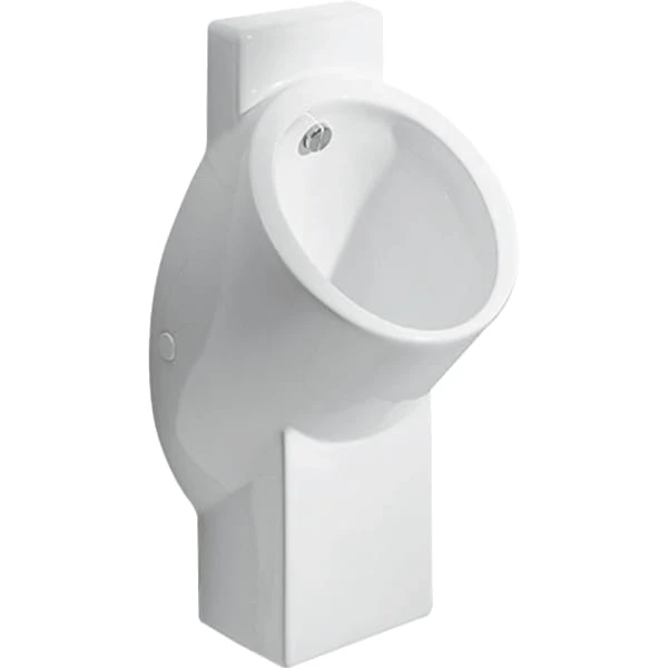 Urinal „Centaurus“, Zulauf von oben, Befestigung verdeckt, ohne Zielobjekt 37,5 × 72 × 32,5 cm mit KeraTect®