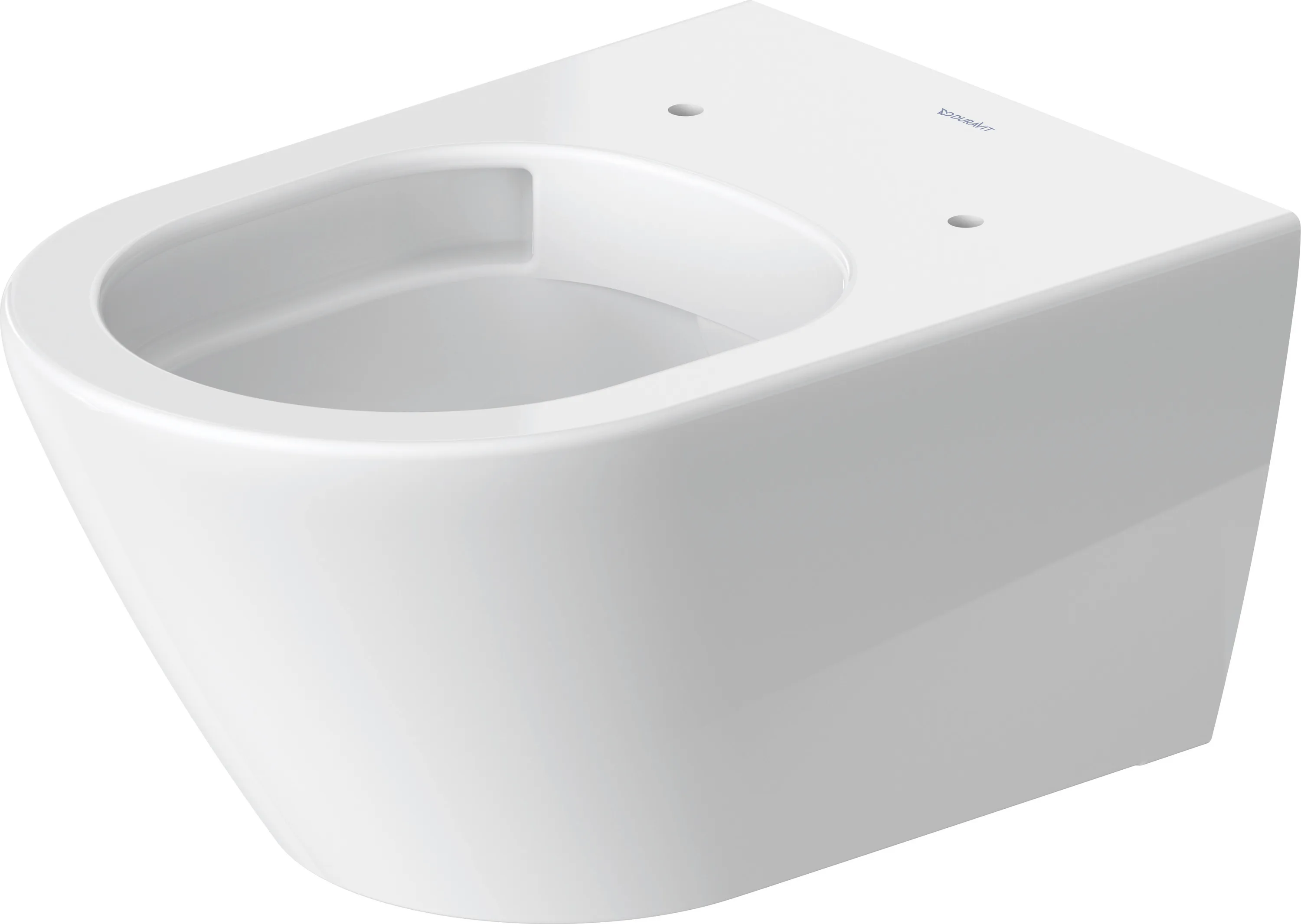 Duravit Wand-Tiefspül-WC inkl. WC-Sitz „D-Neo“ 37 × 54 × 40 cm, Befestigung verdeckt, mit Spülrand