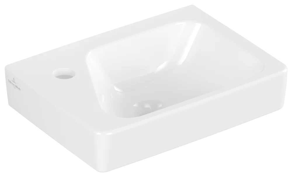 Villeroy & Boch Architectura Handwaschbecken 438536, 360x260 mm, Rechteck, Becken rechts Villeroy & Boch Architectura Handwaschbecken 438536, 360x260 mm, Rechteck, Becken rechts