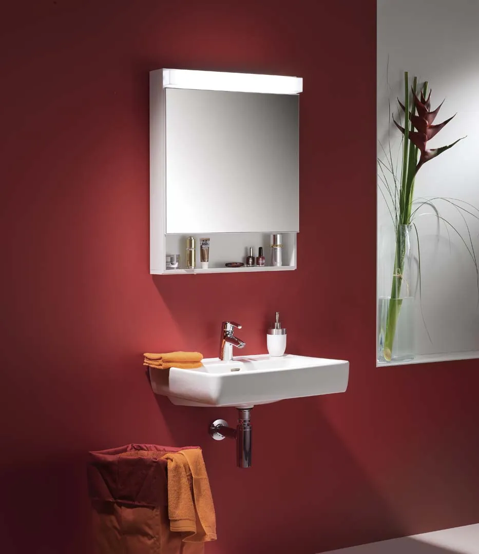 Schneider Spiegelschrank LOW Line LED, Modell LOW 120/2/LED, 4000K, weiß – Schweizer Qualität Schneider Spiegelschrank LOW Line LED, Modell LOW 120/2/LED, 4000K, weiß – Schweizer Qualität