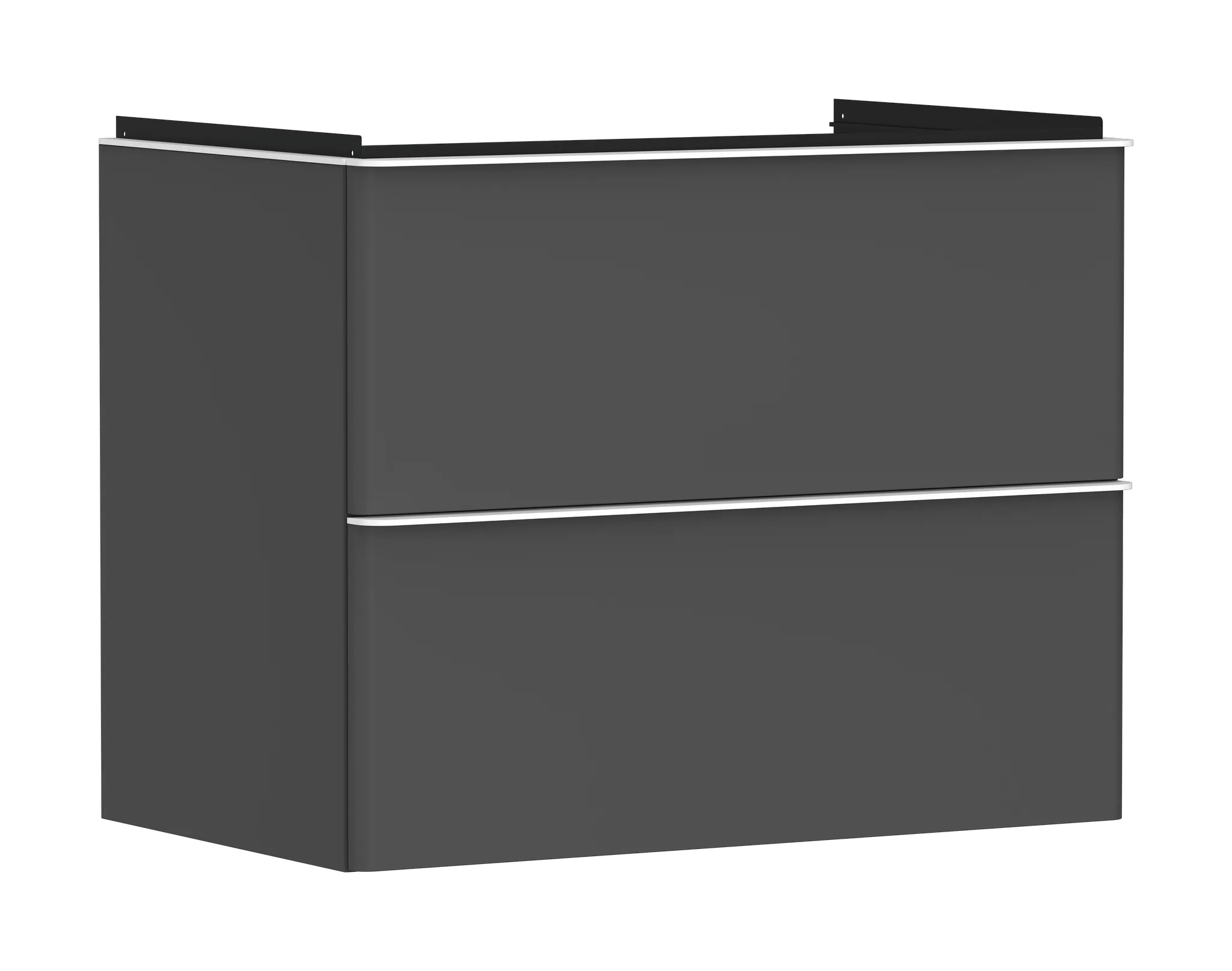 Hansgrohe Xelu Q Waschtischunterschrank Diamantgrau Matt 780⁄475 mit 2 Schubkästen Hansgrohe Xelu Q Waschtischunterschrank Diamantgrau Matt 780⁄475 mit 2 Schubkästen