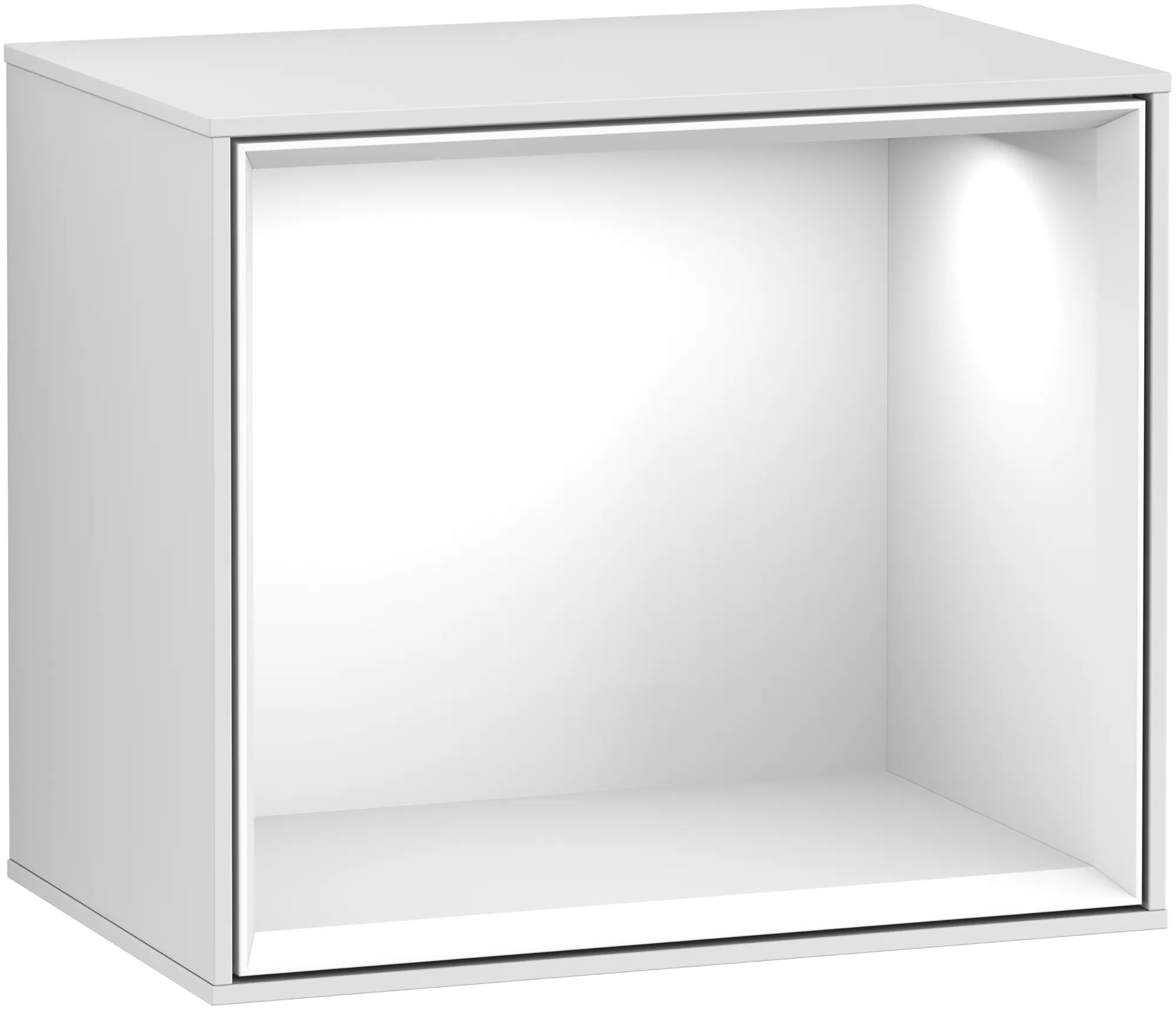 Villeroy & Boch Finion Regalmodul F58, 418 x 356 x 270 mm, White Matt / Glossy White