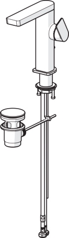 HansaSTELA Waschtischarmatur Hansastela 2021 Einhebelmischer Chrom HansaSTELA Waschtischarmatur Hansastela 2021 Einhebelmischer Chrom