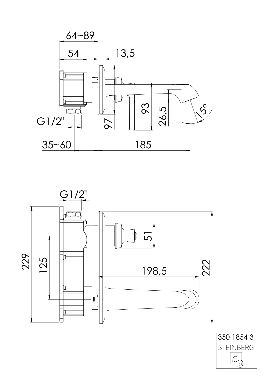 Steinberg „Serie 350“ in Chrom